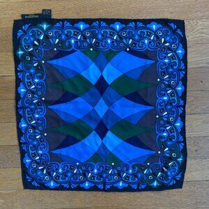 Emilio Pucci Blue Silk Scarf – Luxury Accessory